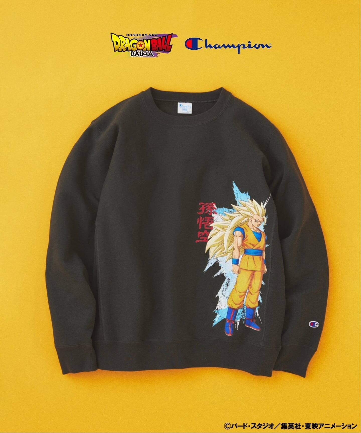 JOURNAL STANDARD 『ドラゴンボールDAIMA』CHAMPION / チャンピオン for JS プリントスウェット ジャーナル スタンダード トップス スウェット・トレーナー ブラック グレー オレンジ【送料無料】