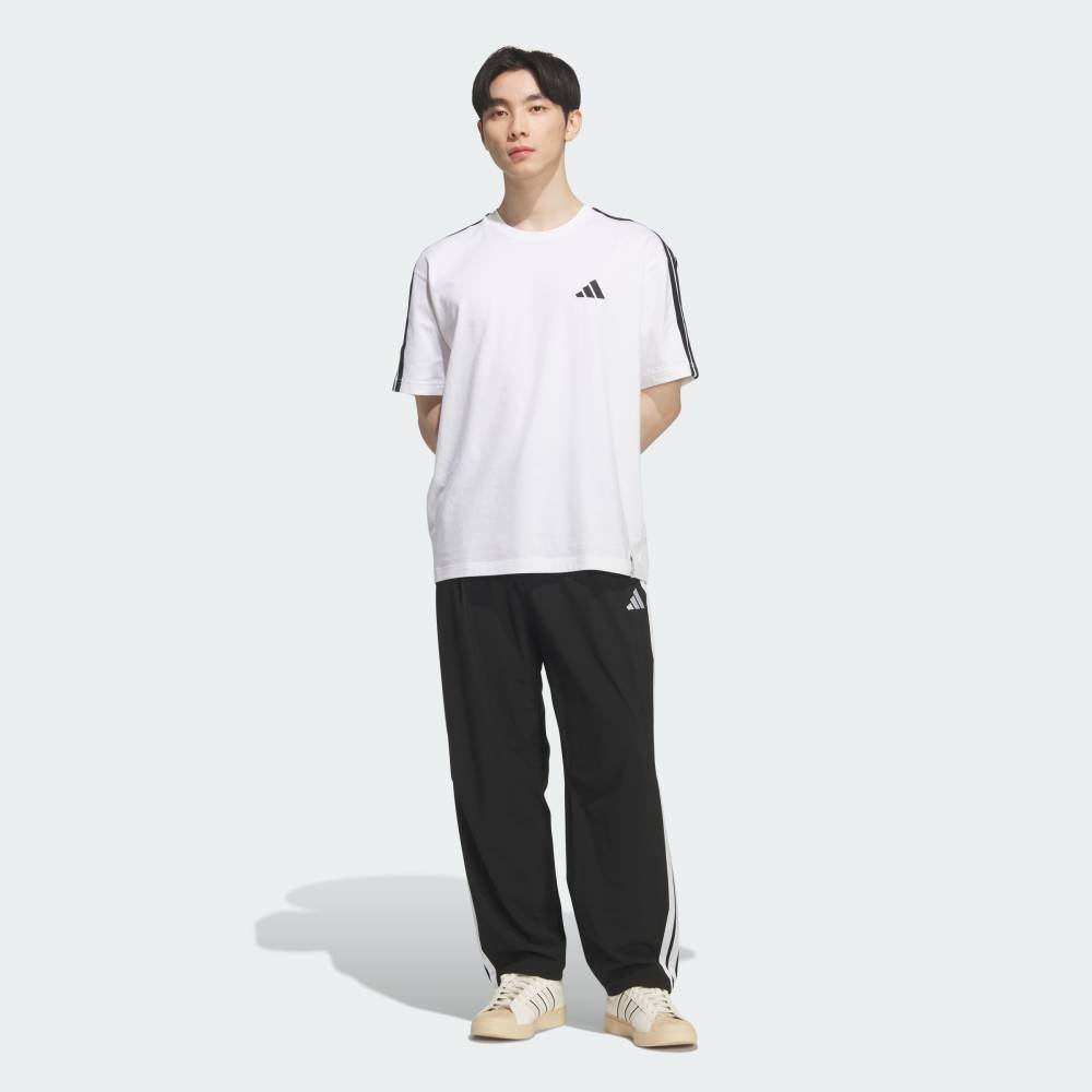 adidas 【公式】アディダス adidas 軽パン ストレッチコミュータールーズテーパードパンツ アディダス パンツ その他のパンツ ブラック【送料無料】