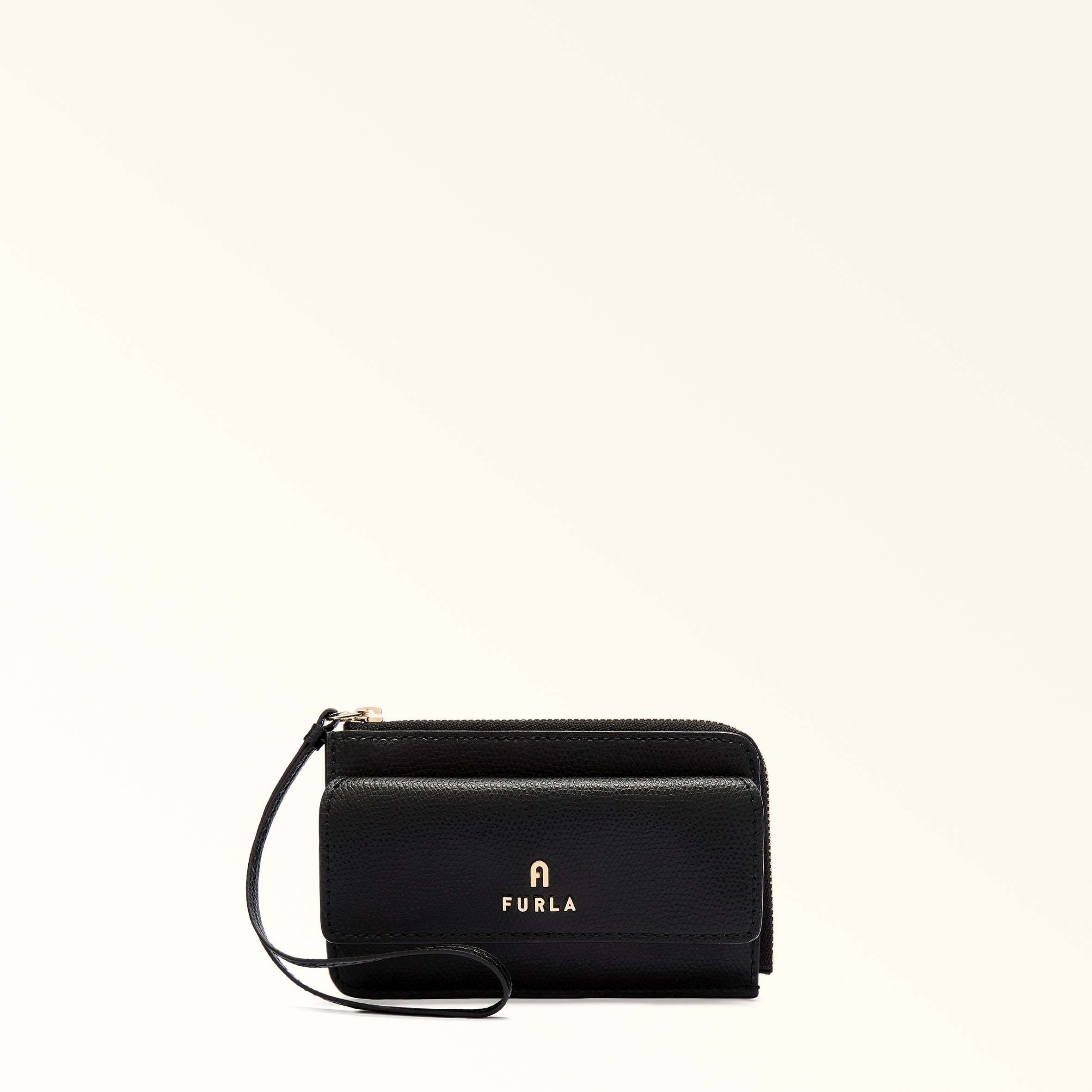 FURLA 【公式】フルラ カメリア (Furla Camelia) カードケース M フルラ 財布・ポーチ・ケース 名刺入れ・カードケース ブラック【送料無料】