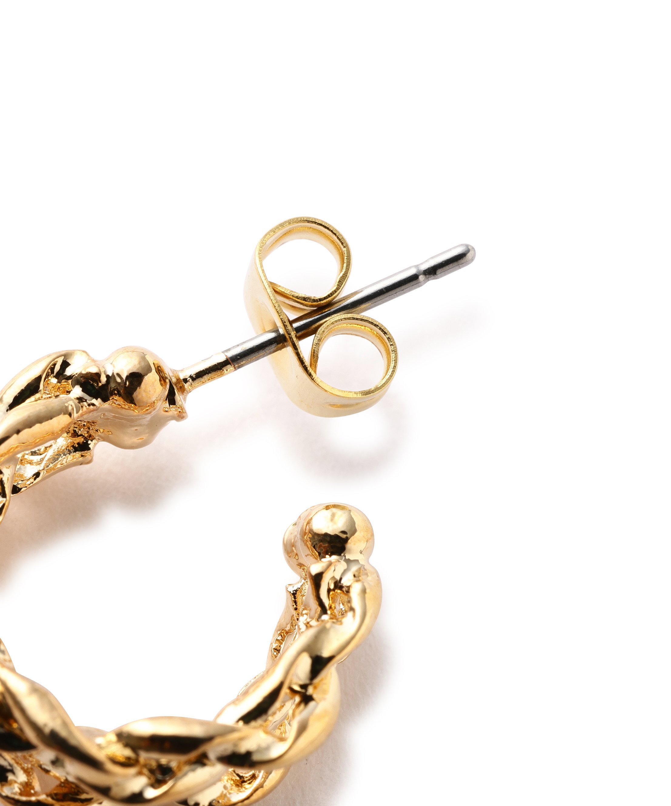 PROPORTION BODY DRESSING ダブルツイストピアス プロポーションボディドレッシング アクセサリー・腕時計 その他のアクセサリー・腕時計 ゴールド