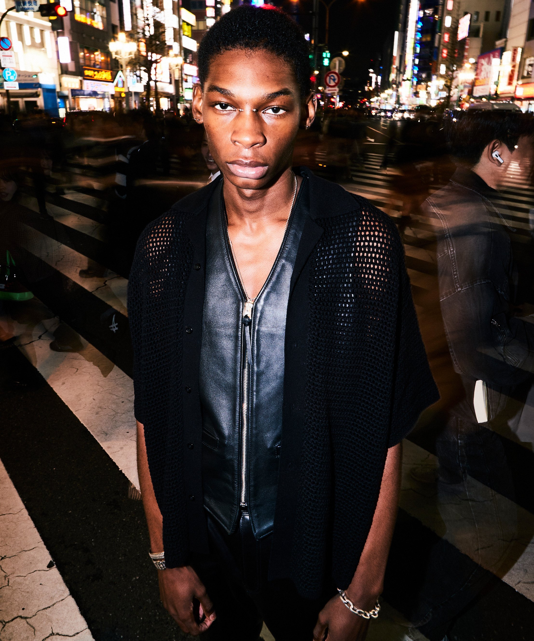 Schott B.S. KNIT SHIRT/ブラックシープ ニットシャツ ショット トップス ニット ブラック【送料無料】