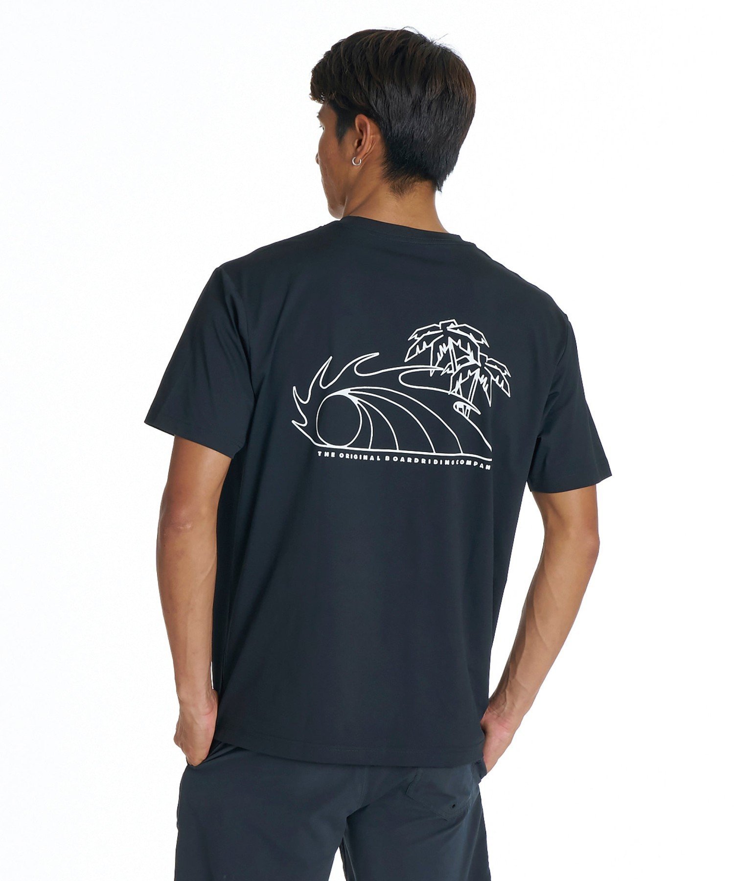 QUIKSILVER NATURE NOMAD SS 【2026年夏モデル】 クイックシルバー トップス カットソー・Tシャツ ブラック ホワイト