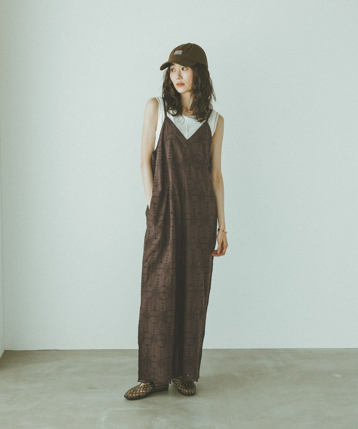 【SALE／40%OFF】GLOBAL WORK meets India/刺繍サロペット/638123 グローバルワー...