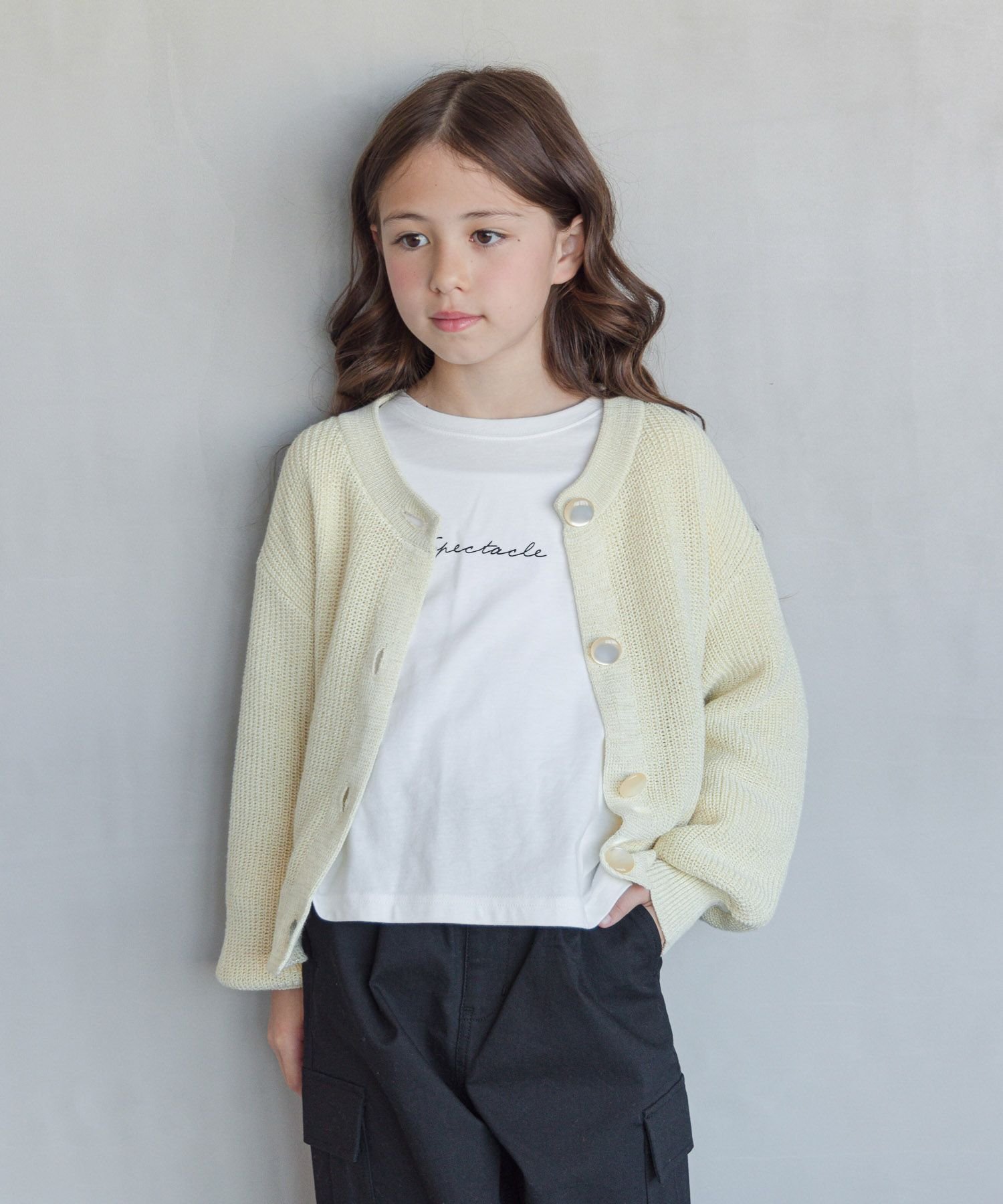 [最大1000円 offクーポン 対象]イルグッフォ il gufo マメール アウトレット 子供服 女の子 5歳 約 110cm 長袖 ボレロ カーディガン 水色 無地 春 秋 ★3 トップス ガールズ 女児 キッズ 【中古】 ユーズド リサイクル 古着