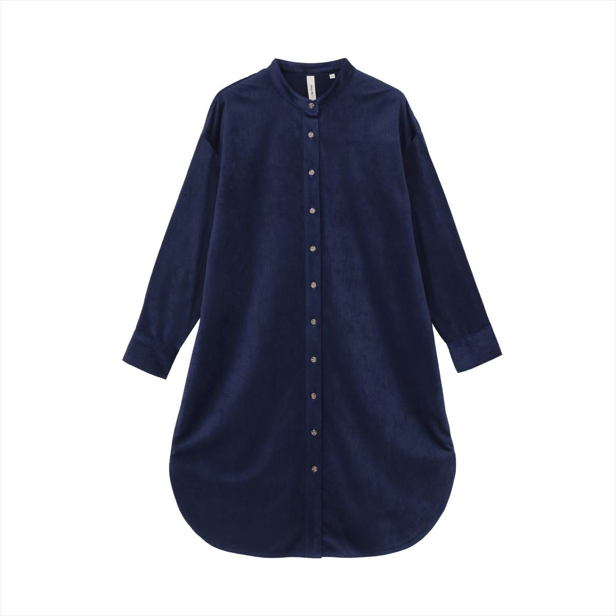 【SALE/50%OFF】Pitta Re:) 【Pitta Re:)】 コーデュロイ風シャツワンピース 長袖 レディース BL02I504DB10S00-20 トーキョーシャツ ワンピース・ドレス シャツワンピース ネイビー