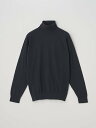 JOHN SMEDLEY タートルネック長袖コットンニットプルオーバー | S4751 | 30G MODERN FIT ジョンスメドレー トップス ニット ブラック【送料無料】
