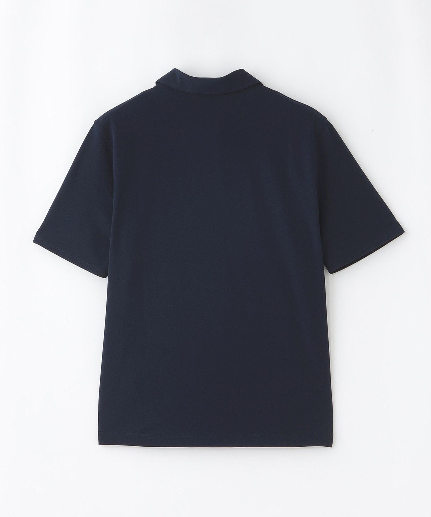 【WEB&一部店舗限定】ピケ鹿の子スキッパーポロ マッキントッシュ フィロソフィー トップス カットソー・Tシャツ ブラック ネイビー