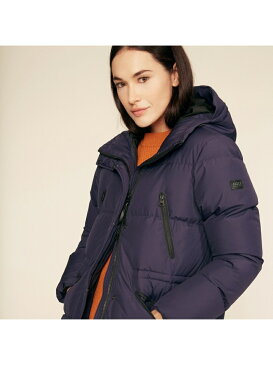 【SALE/50%OFF】AIGLE ゴアテックス ヨコン ダウン ジャケット エーグル コート/ジャケット ダウンジャケット パープル ブラック ホワイト【送料無料】