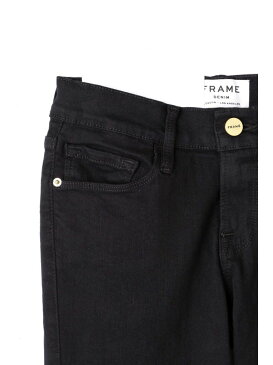 ROSE BUD ブラックスキニーパンツ ローズバッド パンツ/ジーンズ ストレートジーンズ【送料無料】