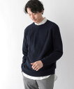 グローバルワーク 服 メンズ 【SALE／30%OFF】GLOBAL WORK (M)トリプルイージーニット グローバルワーク トップス ニット ネイビー グレー