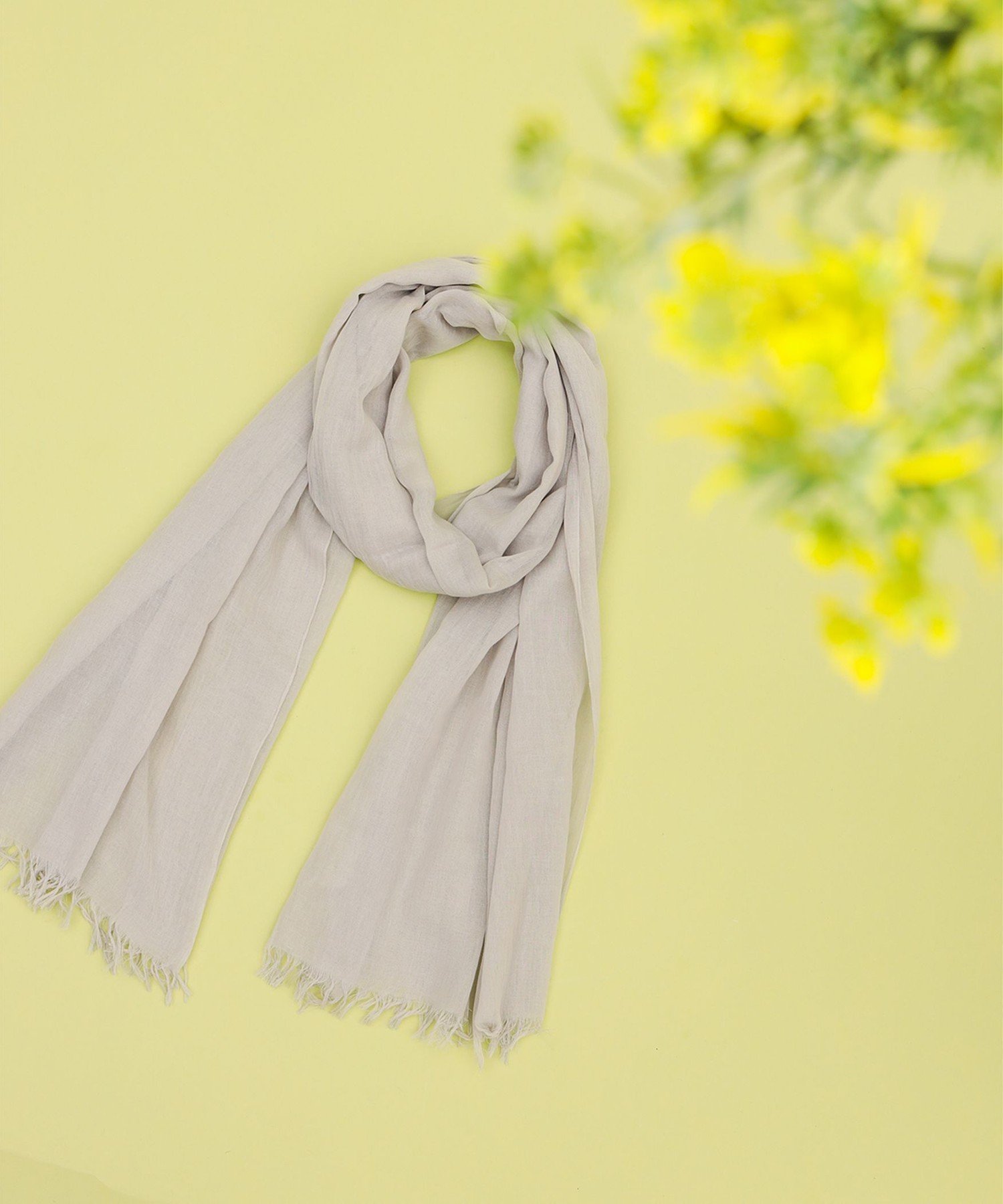 Demi-Luxe BEAMS Demi-Luxe BEAMS / コンパクトコットン ストール デミルクス ビームス ファッション雑貨 マフラー・ストール・ネックウォーマー ブルー【送料無料】