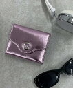 【SALE/29%OFF】WEGO LADY'S フラワーレターミニウォレット ウィゴー 財布・ポーチ・ケース 財布 ピンク シルバー ブラック