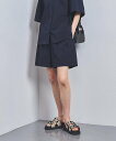 【SALE/70%OFF】UNITED ARROWS ギャザー ショートパンツ ユナイテッドアローズ アウトレット パンツ その他のパンツ グリーン ネイビー【...