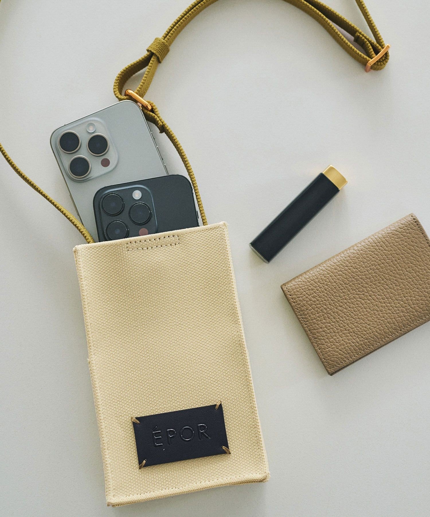 ROPE' 【E'POR】GADGET Shoulder Mini【超軽量】 ロペ バッグ ショルダーバッグ ブラック ホワイト ベージュ【送料無料】のサムネイル