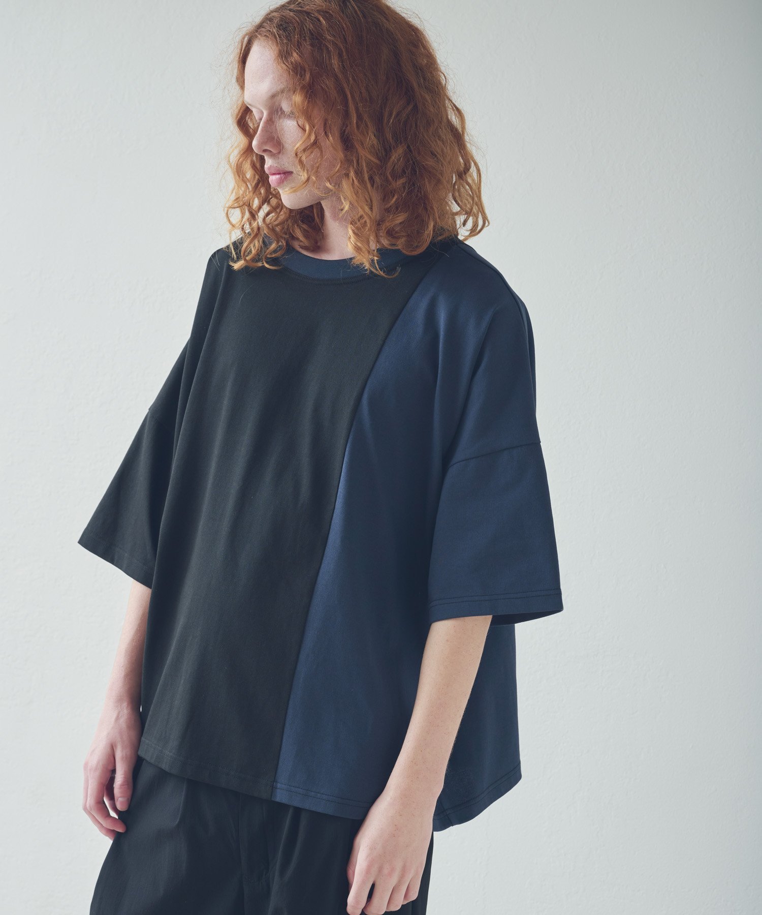 KELEN 「KELEN MENS / ケレン メンズ」 1/3スウィッチトップ FIFI ビーアパートメント トップス カットソー・Tシャツ グリーン ブラック【送料無料】