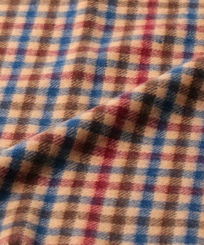 Gun Club Check Wool Scarf 3236-699-1017 32366991017: Mocha Gun Club Check Wool Scarf 3236-699-1017 32366991017: Mocha