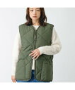 Rouge vif la cle 【BARBOUR/バブアー】QUILTED GILET / キルティングベスト ルージュ・ヴィフ ラクレ ジャケット・アウター ブルゾン・ジャンパー カーキグリーン【送料無料】