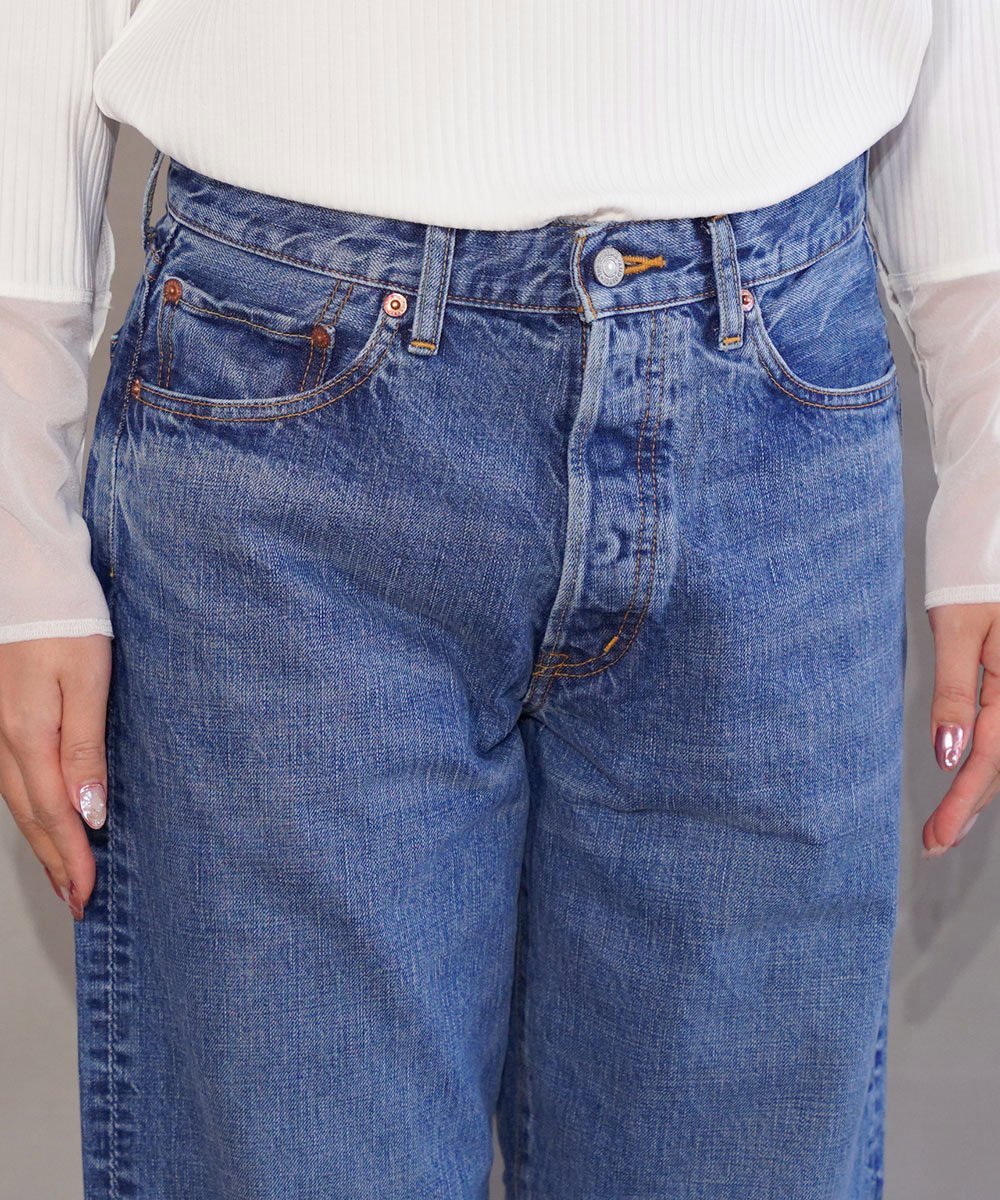 THE SHINZONE ザ シンゾーン BAGGY JEANS ブルーコムブルー パンツ ジーンズ・デニムパンツ