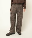RNA-N R4373 ヴィンテージペイズリーパンツ アールエヌエーエヌ パンツ その他のパンツ ブルー ブラウン グレー【送料無料】