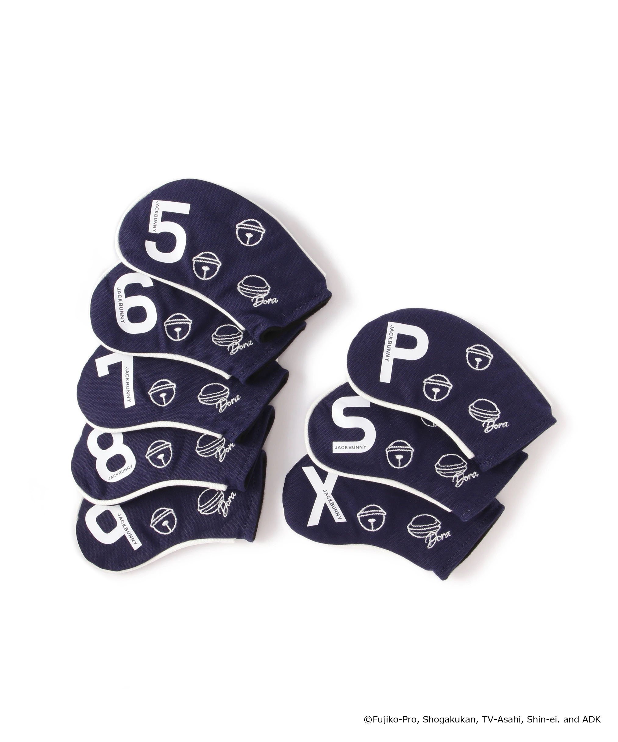 Jack Bunny!! アイアン用ヘッドカバー (8個セット) (UNISEX) ジャックバニー スポーツ・アウトドア用品..