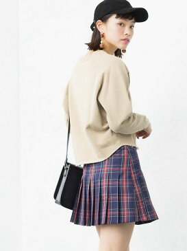 【SALE／61%OFF】WEGO BROWNY STANDARD/(L)チェックプリーツミニスカート ウィゴー スカート プリーツスカート/ギャザースカート ブルー イエロー ブラック ベージュ ホワイト レッド