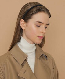 MACKINTOSH LONDON 【ALEXANDRE DE PARIS】サテンカチューシャ マッキントッシュ ロンドン ヘアアクセサリー その他のヘアアクセサリー ブラック【送料無料】