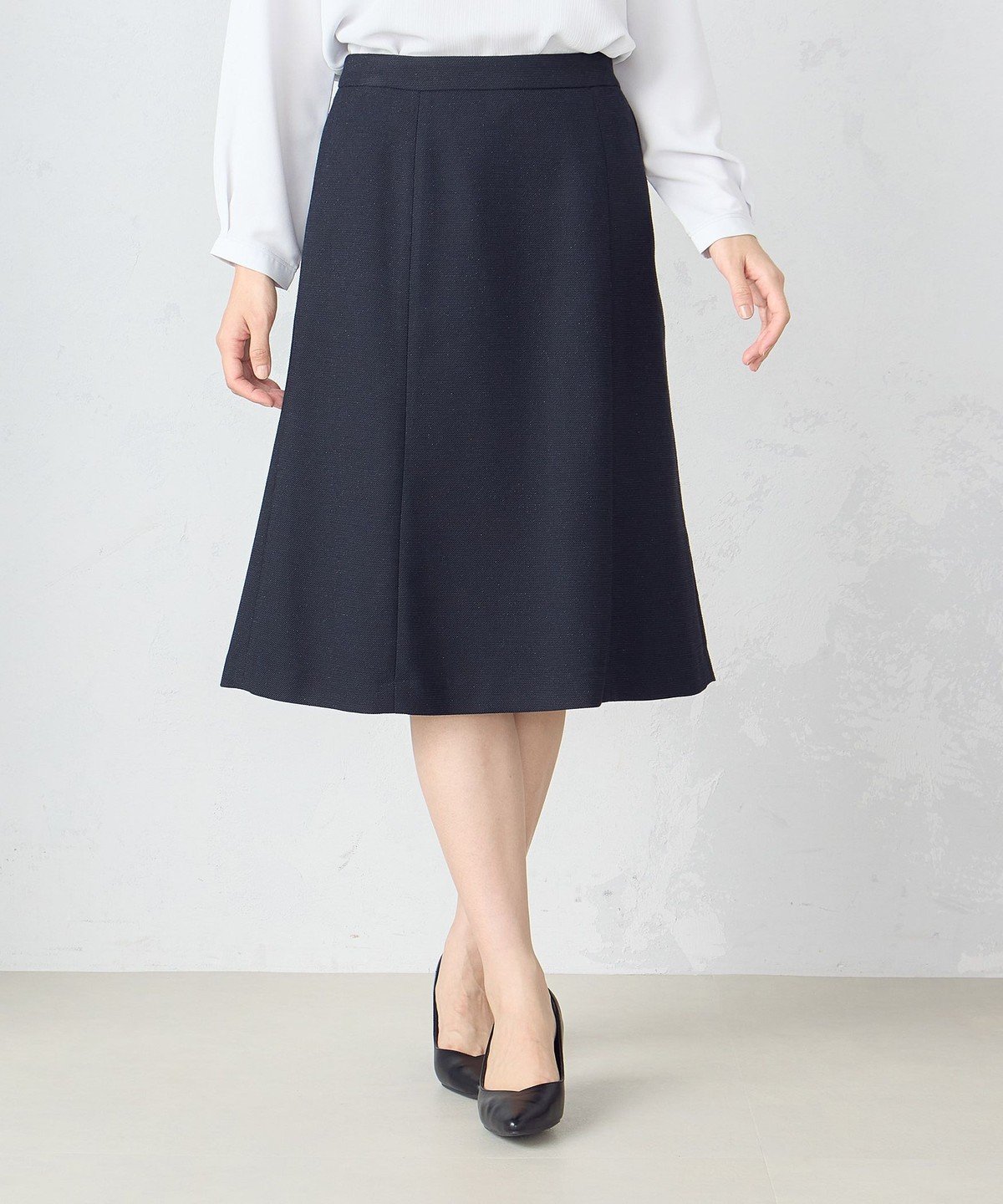 【SALE／50%OFF】COMME CA ISM 【セットアップ対応】ラメツイード マーメイドスカ...
