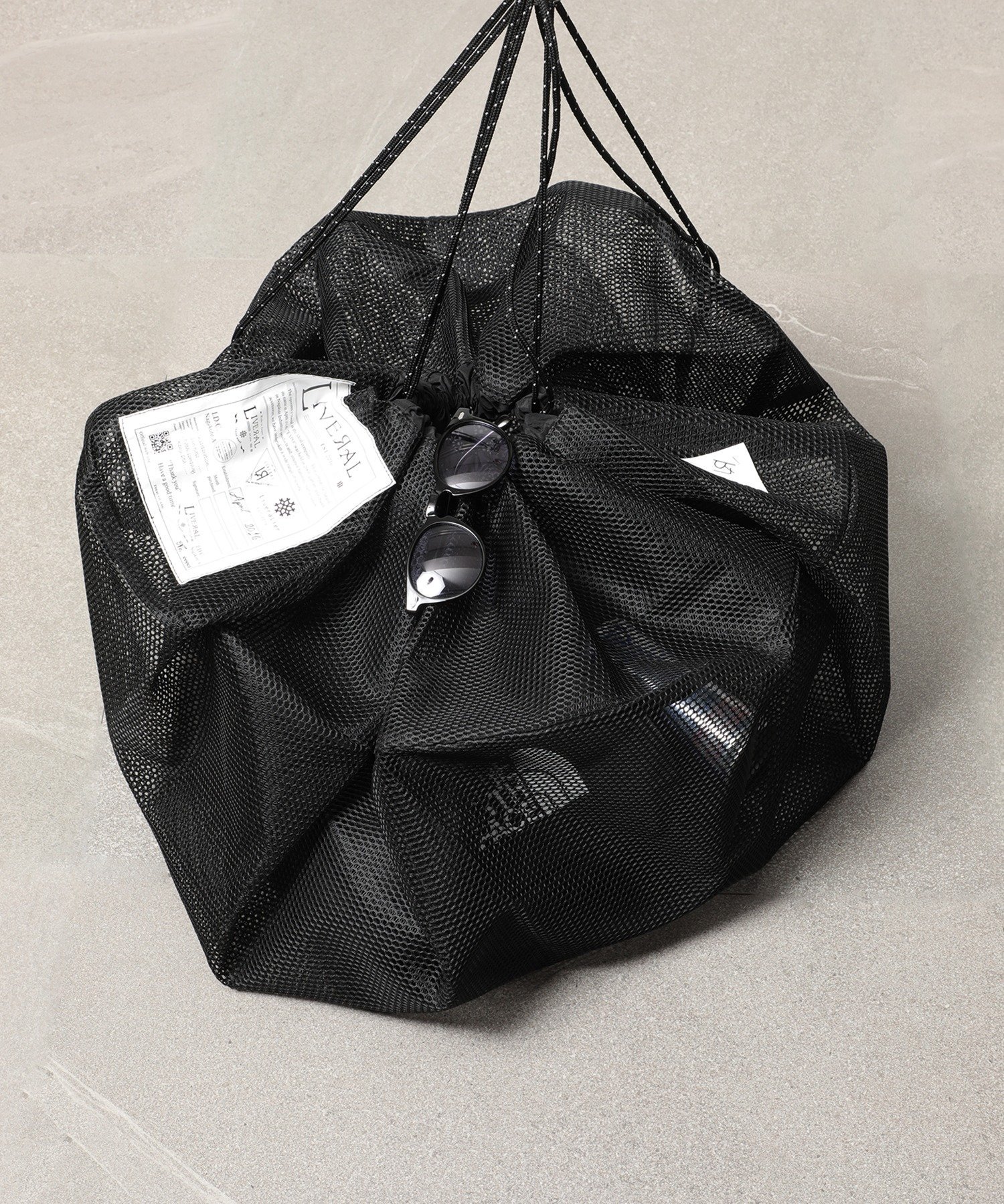 LIVERAL LIVERAL/(U)Ougi 3WAYショルダー&ナップサック&レジャーシート セットアップセブン バッグ ショルダーバッグ ブラック