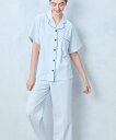 une nana cool 【綿混】両染ジャージ半袖パジャマ MADE WITH LIBERTY FABRIC ウンナナクール インナー・ルームウェア パジャマ...