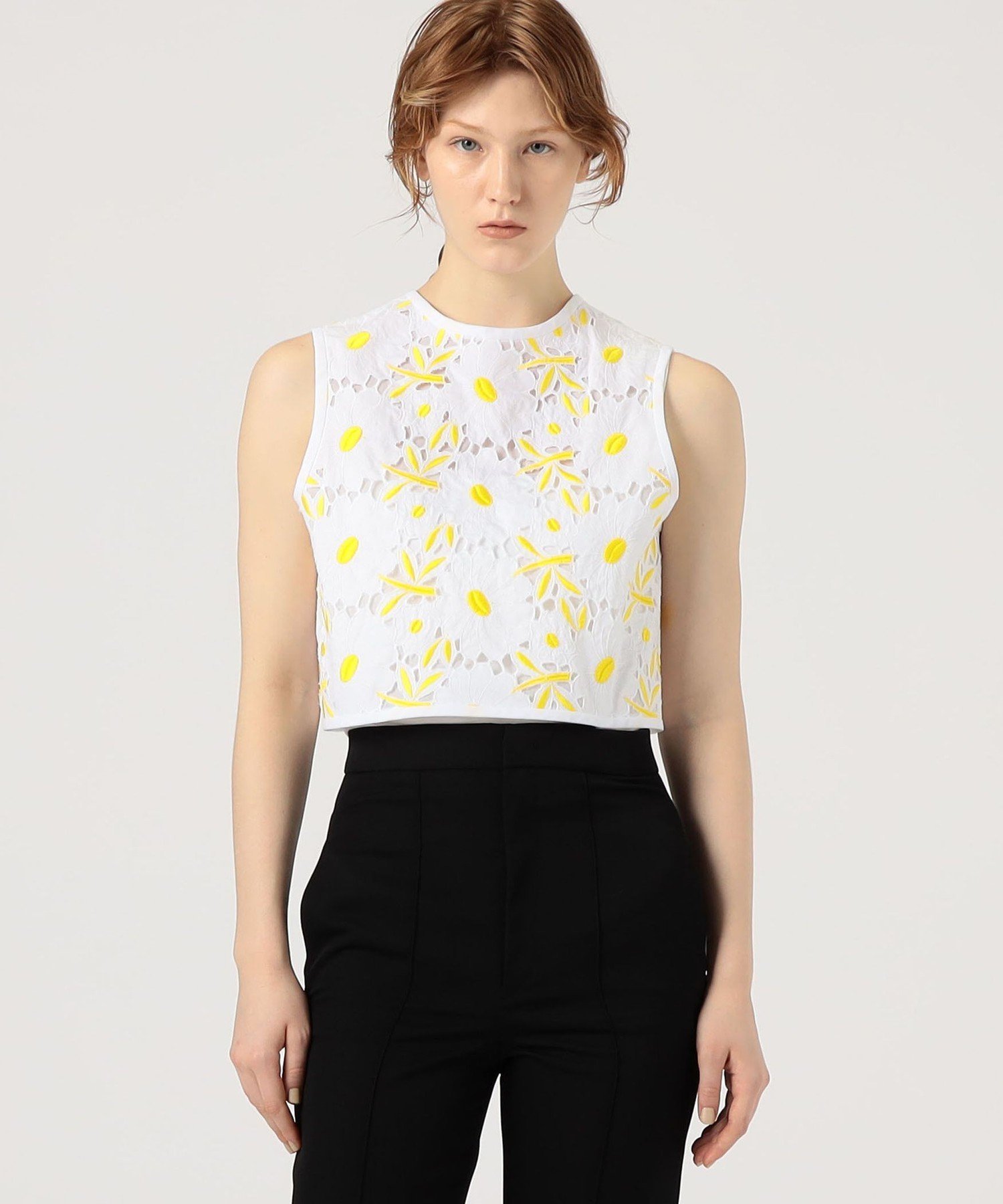 TOMORROWLAND collection デイジーポップ フロンタブルトップス トゥモローランド トップス シャツ・ブラウス ホワイト【送料無料】