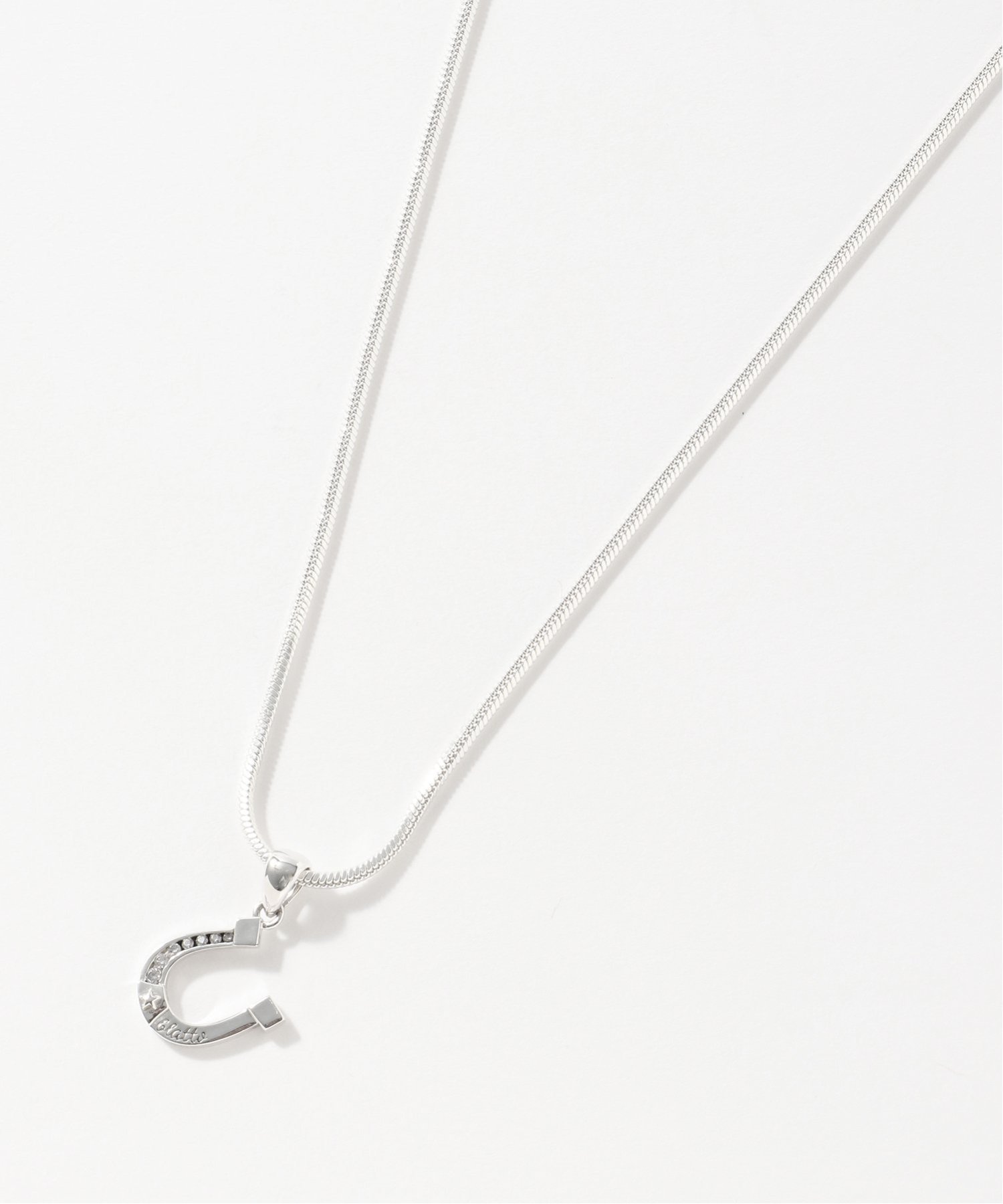 【SALE／60%OFF】BURNER (U)925シルバートップ&ステンレスチェーン ネックレス バーナー アクセサリー..