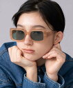 【SALE/35%OFF】Casselini Casselini(キャセリーニ)スクエアサングラス キャセリーニ ファッション雑貨 サングラス オレンジ【送料無...