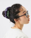 BEAMS BOY パイル シュシュ 2セット ビームス ウイメン アクセサリー・腕時計 その他のアクセサリー・腕時計 イエロー パープル ブルー グリーン