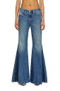 DIESEL ウィメンズ デニムパンツ FLARE 1970 D-BLEESS L.30 ディーゼル パンツ ジーンズ・デニムパンツ ブルー【送料無料】