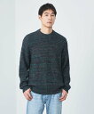 【SALE/50%OFF】UNITED ARROWS green label relaxing カスリ モヘヤ クルーネック ニット ユナイテッドアローズ アウ...