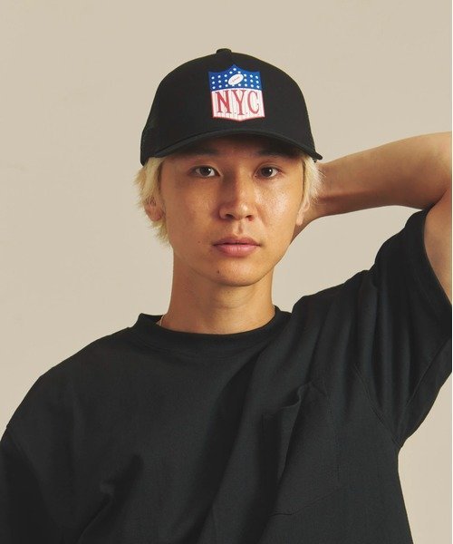 SELECT BRANDS Schott/ショット NYC Mesh Cap ジャックローズ 帽子 キャップ ブラック