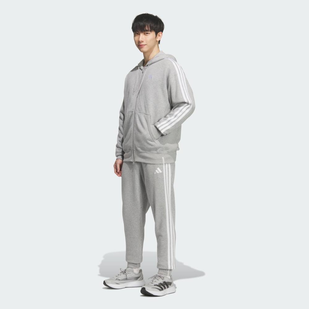 【SALE／30%OFF】adidas 【公式】アディダス adidas 返品可 エッセンシャルズ プラス レギュラーフィット スリーストライプス フレンチテリー カフパンツ アディダス パンツ その他のパンツ グレー【送料無料】