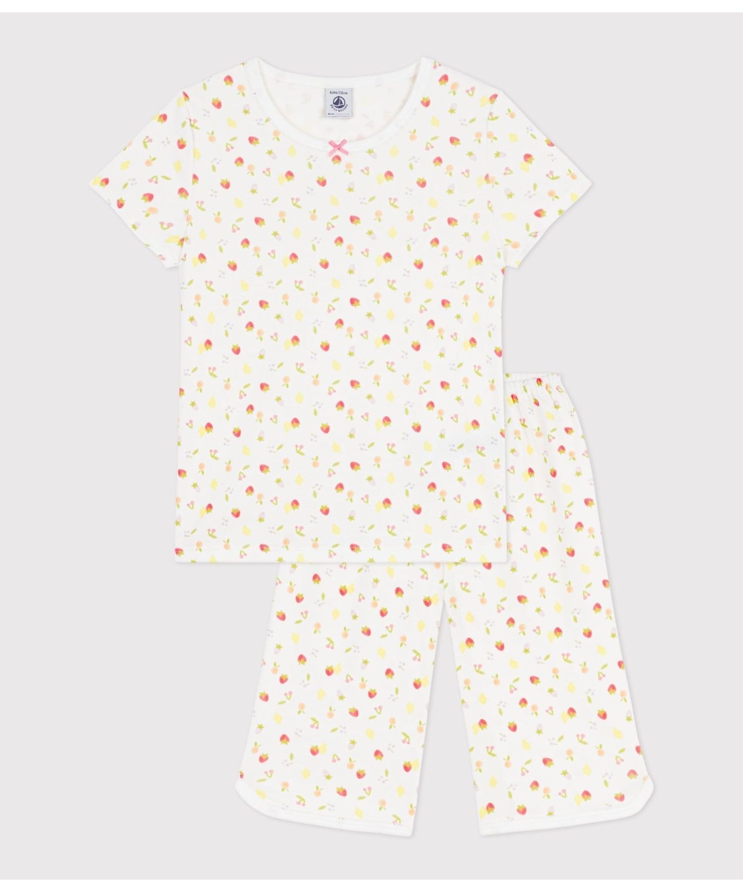 PETIT BATEAU Fruit Print Short-Sleeved Pajamas - Petit Bateau Underwear & Loungewear Pajamas [Free Shipping]