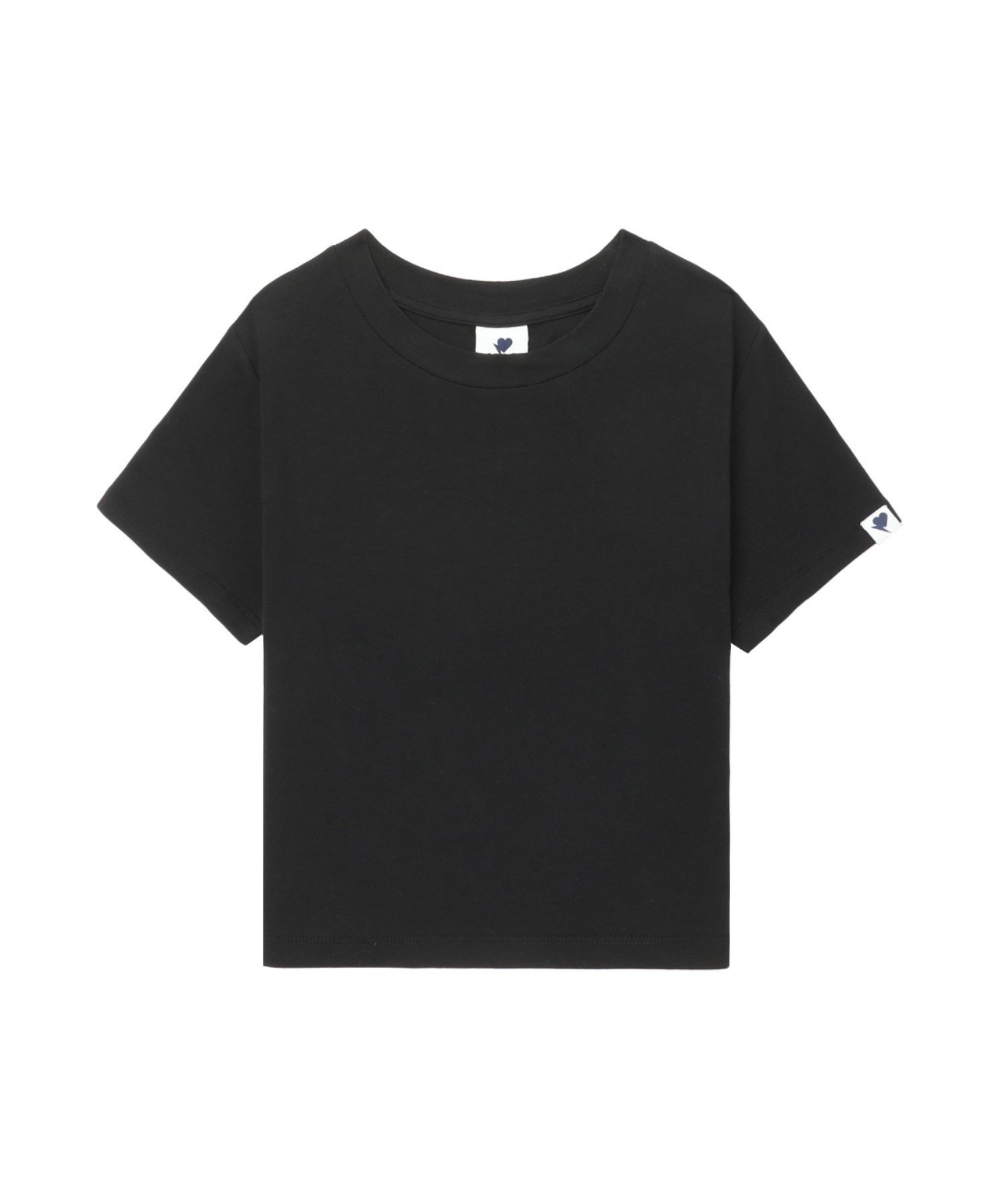 A BATHING APE CROP TEE ア ベイシング エイプ トップス カットソー・Tシャツ ブラック グレー ホワイト