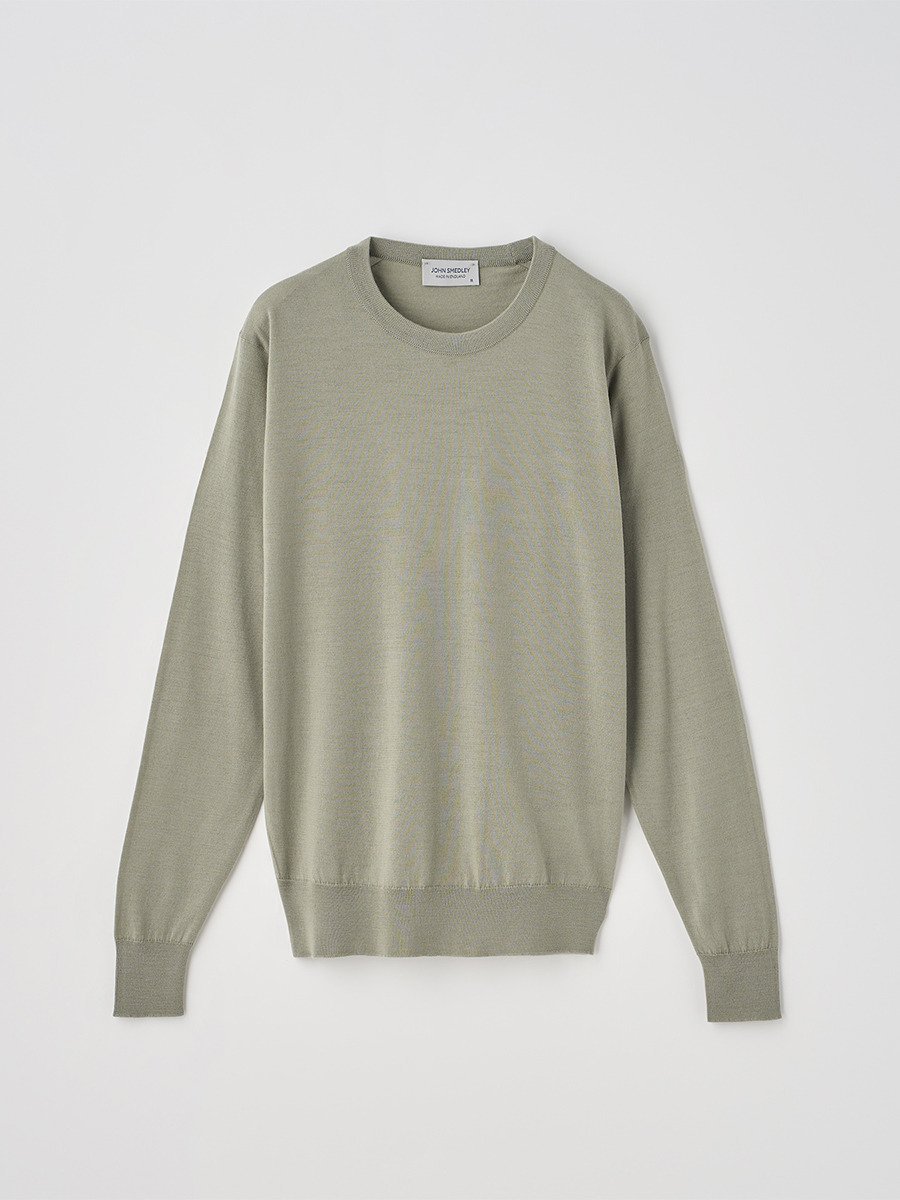 JOHN SMEDLEY クルーネック長袖ニットプルオーバー ｜ VIVIENNE ｜ 30G MODERN FIT ジョンスメドレー トップス ニット【送料無料】