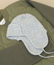 BEAMS HEART WOMEN ニット フライト キャップ 防寒 ギフト 24AW ビームス ハート 帽子 キャップ ベージュ グレー ブラウン【送料無料】