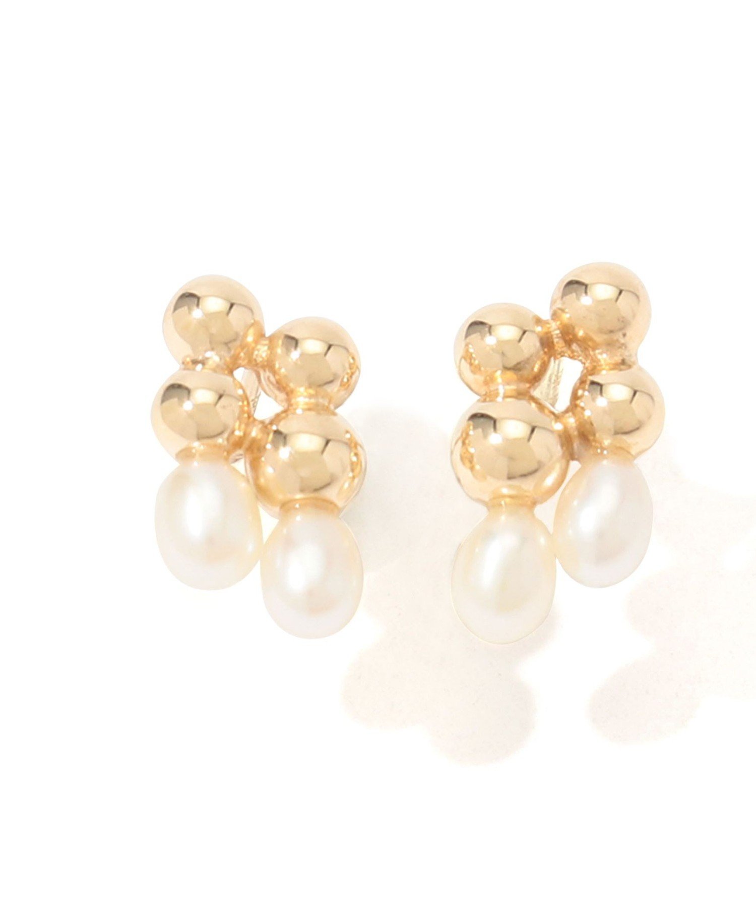 TOMORROWLAND GOODS PLOW Fruit Pearl ピアス トゥモローランド アクセサリー・腕時計 ピアス ゴールド【送料無料】