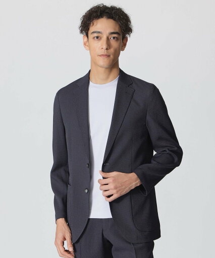 Paul Stuart 【Nikkei magazine掲載】【STUART'S TRAVELER】フロータブルレインサッカージャケット ポール・スチュアート ジャケット・アウター テーラードジャケット・ブレザー グレー ネイビー【送料無料】 Paul Stuart 【Nikkei magazine掲載】【STUART'S TRAVELER】フロータブルレインサッカージャケット ポール・スチュアート ジャケット・アウター テーラードジャケット・ブレザー グレー ネイビー【送料無料】