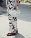 URBAN RESEARCH ROSSO Furoshiki bag ちりめん アーバンリサーチロッソ 着物・浴衣・和装小物 浴衣 ベージュ【送料無料】