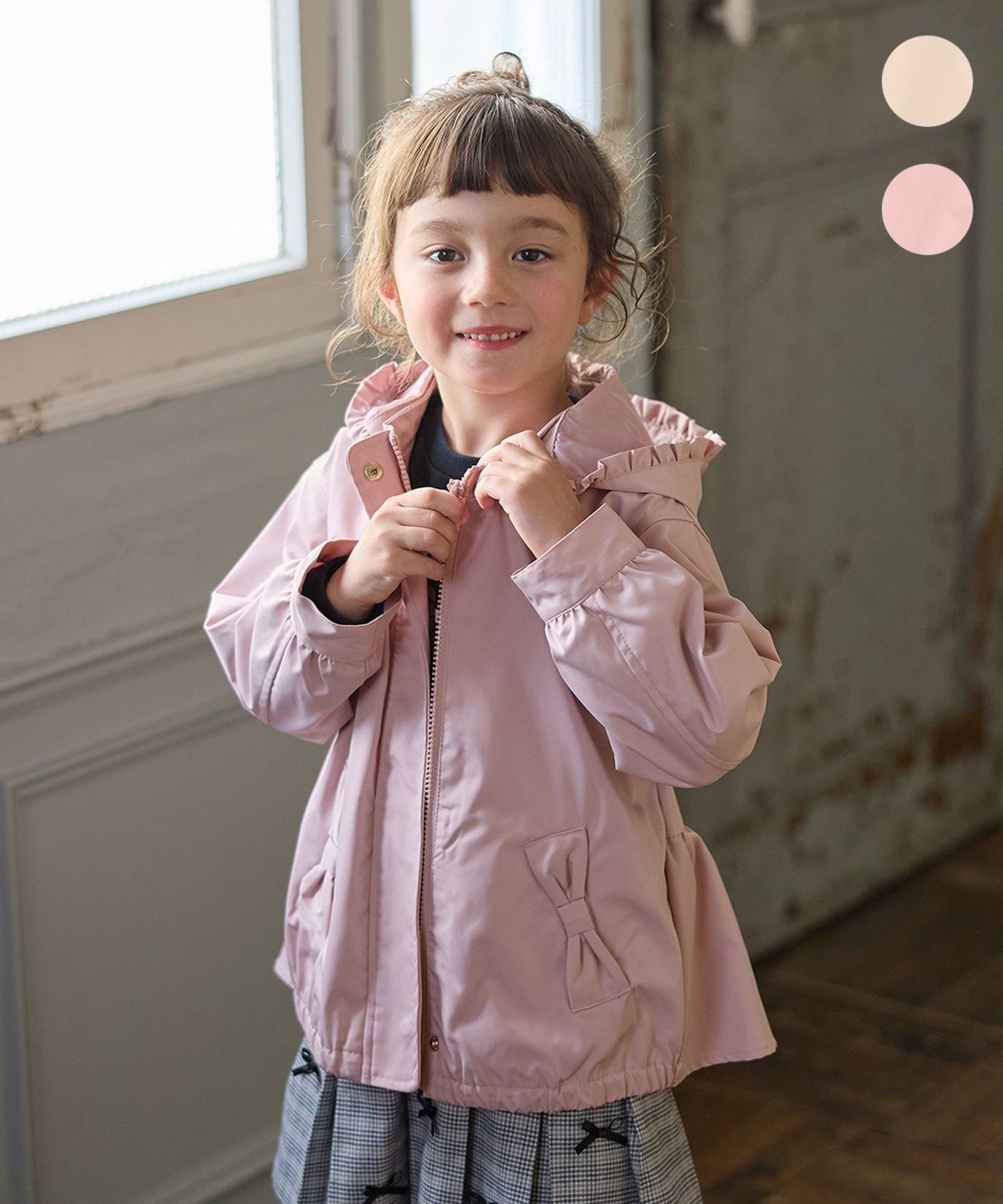 ANY KIDS 【フードが外れる/ドッキング可能】ニャウンパ エニィ ジャケット・アウター マウンテンパー..