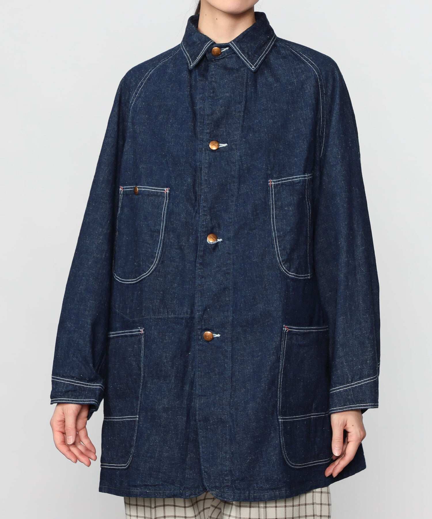 Bshop orSlow ｜ LOOSE FIT DENIM COVERALL WOMEN ビショップ ジャケット・アウター テーラードジャケ..