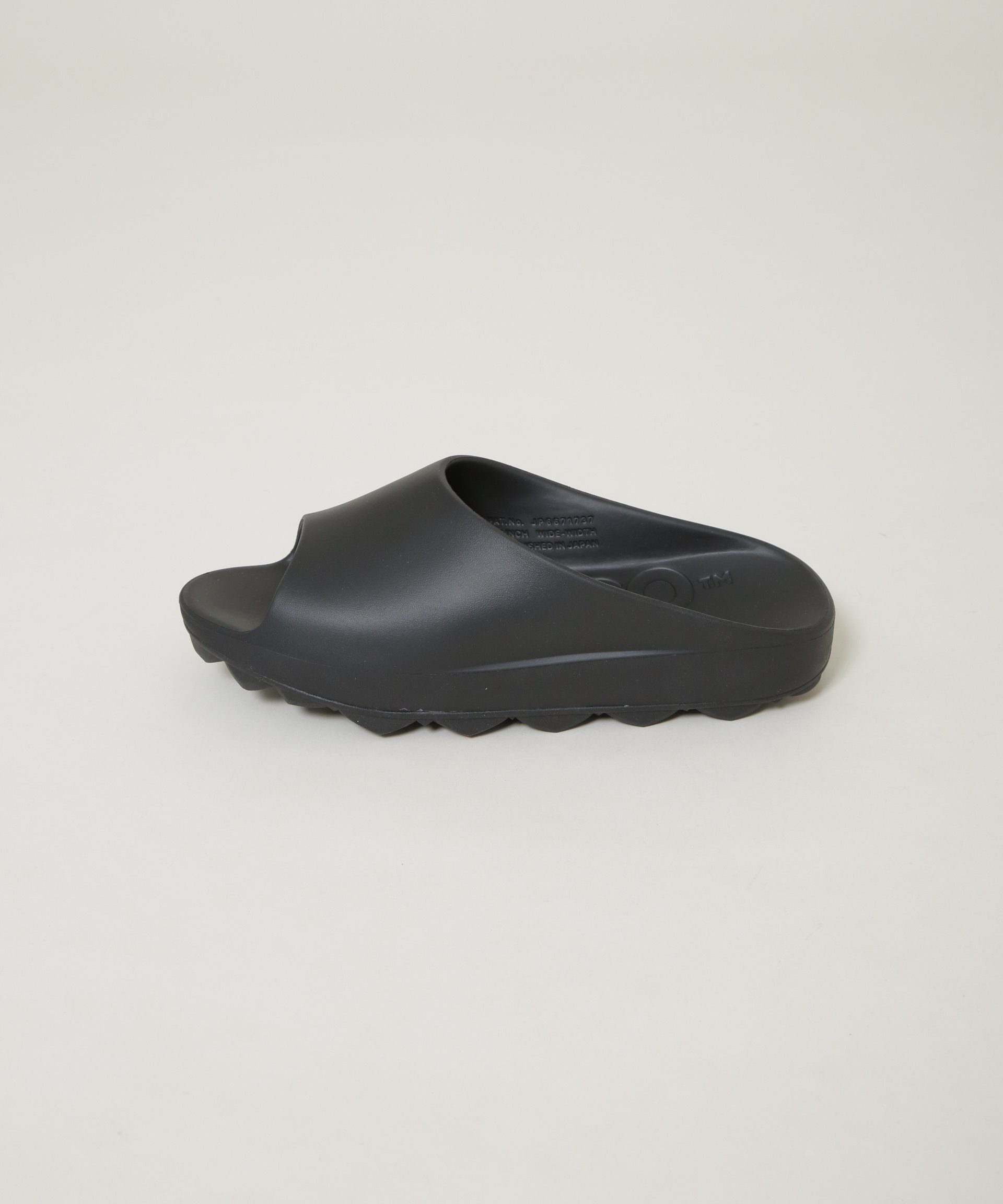 NANO universe PPACO/LUX-2(AIR STUDDED SOLE(R)) ナノユニバース シューズ・靴 サンダル ブラック