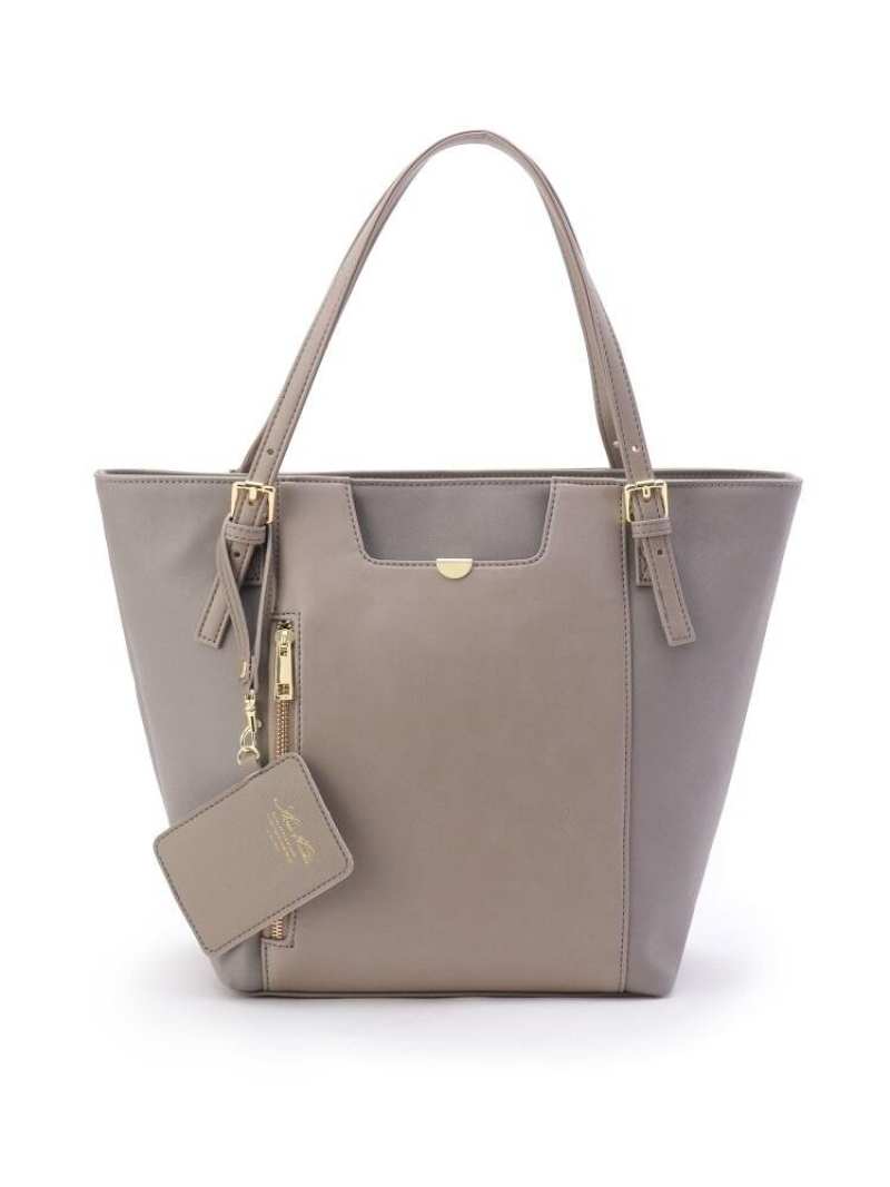 ITS' DEMO パスケース付きA4トートバッグ イッツデモ バッグ その他のバッグ ブラック ベージュ グレー ネイビーのサムネイル