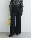【SALE/30%OFF】VIS グリッターワイドデニムパンツ ビス パンツ ジーンズ・デニムパンツ ネイビー ブルー【送料無料】