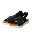 ITALIAN SHOEMAKERS 【ITALIAN SHOEMAKERS】厚底エラスティッククロスサンダル インターショシュール シューズ・靴 サンダル【送料無料】(4)